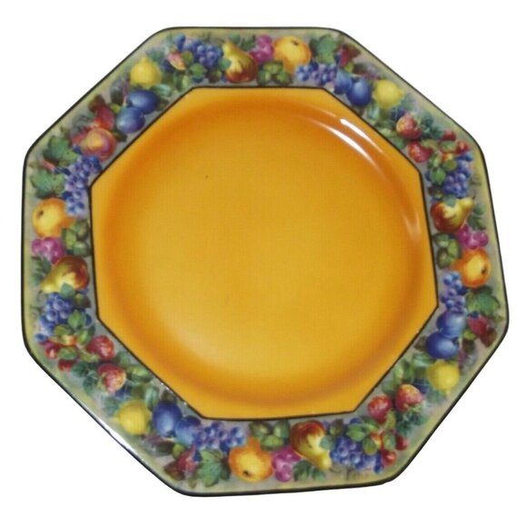 Lot of 2 Vintage Regal Ware R P Co Octagon Plate Made in England Regal Pottery # - Picture 1 of 12